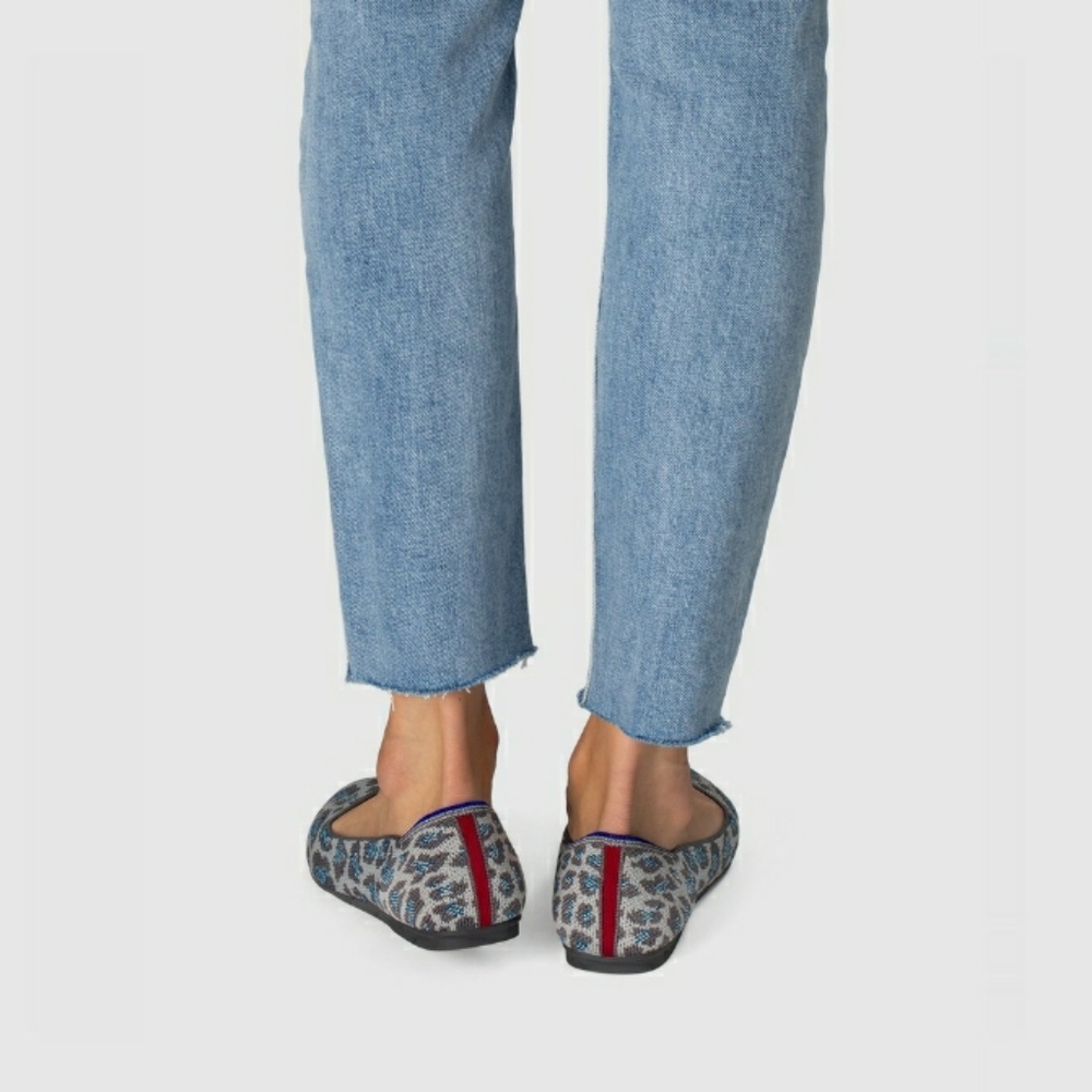 Rothy's Round Grey Spotted Flats - Picture 3 of 8